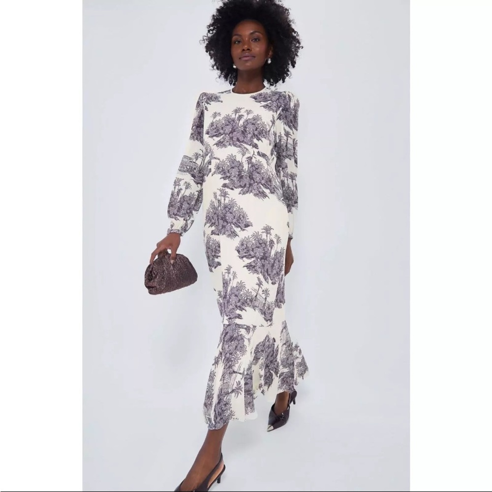 Tuckernuck x India Hicks Toile Hibiscus Hill Dress NWT XS Sold Out